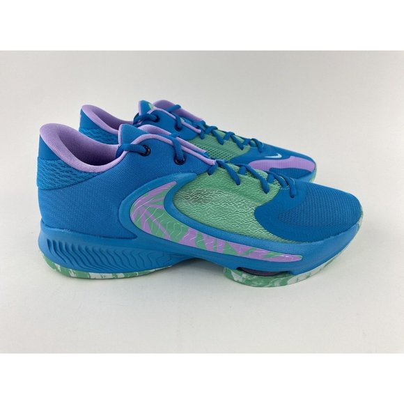 Nike Zoom Freak 4 Birthstone Mens Basketball Shoes Lazer Blue Giannis DJ6149-400 - Picture 7 of 12